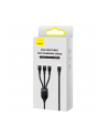 Baseus Flash Series 2 USB 3w1, USB-C + micro USB + Lightning, 100W, 1.5m (czarny) - nr 8