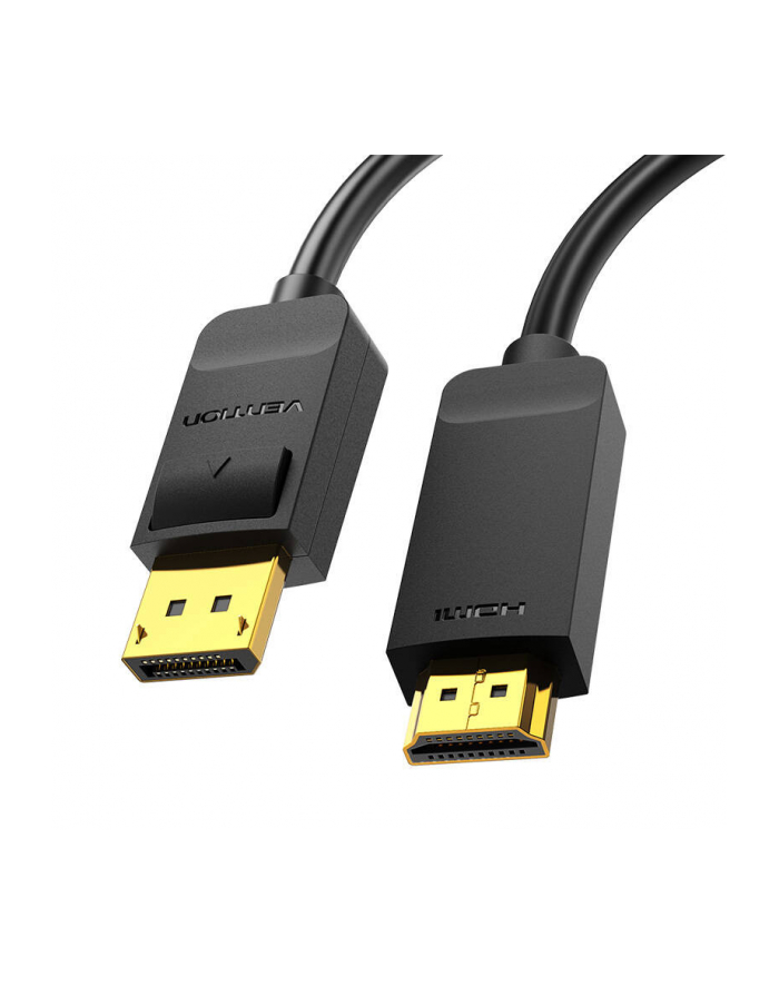Vention DisplayPort 1.2 - HDMI 1.4, 4K 30Hz, 2m Kabel DisplayPort 1.2 - HDMI 1.4 główny