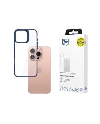3mk Satin Armor Case+ do Apple iPhone 16 Pro niebieski