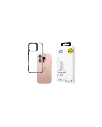 3mk Satin Armor Case+ do Apple iPhone 16 Pro niebieski