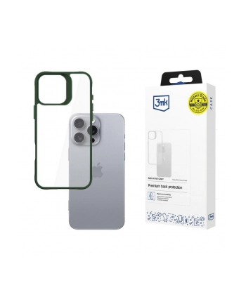 3mk Satin Armor Case+ do Apple iPhone 16 Pro Max zielony nr 1
