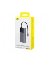 Baseus Metal Gleam 2 Series 6w1, USB-C do 2x USB 3.0 + USB-C + HDMI + USB-C PD + Ethernet RJ45 - nr 7