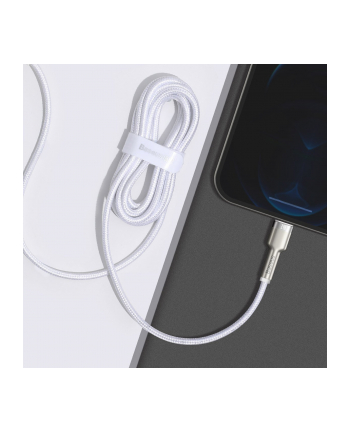 Baseus lightning - USB-A Cafule, 2.4A, 2m (biały)