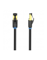 Vention S/FTP Cat.8 RJ45 Ethernet 8m czarny Kabel sieciowy S/FTP Cat.8 - nr 5