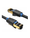 Vention S/FTP Cat.8 RJ45 Ethernet 8m czarny Kabel sieciowy S/FTP Cat.8 - nr 6