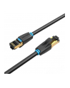 Vention S/FTP Cat.8 RJ45 Ethernet 8m czarny Kabel sieciowy S/FTP Cat.8 - nr 7