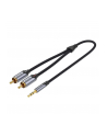 Vention Audio mini Jack 3.5mm do 2x RCA Cinch, 3m Splitter audio mini Jack 3.5mm - 2x RCA - nr 3