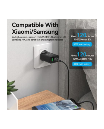 Vention USB 2.0 A do Micro USB, 2A, 0,5m Kabel USB 2.0 A - Micro USB