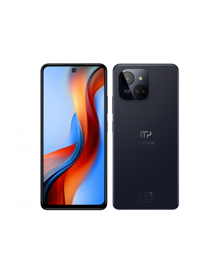 myPhone N23 Plus 5G 8/256GB czarny 6,78'' FHD | MTK D6020 | 8/256GB | 50MP | 5G | System Android 14 główny