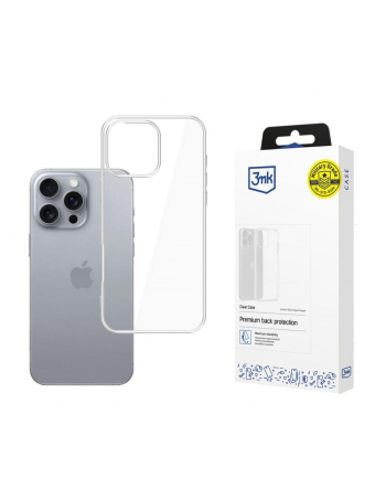 3mk Clear Case do Apple iPhone 16 Pro Max przezroczysty