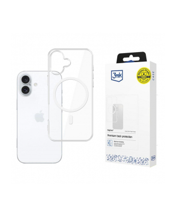 3mk MagCase do Apple iPhone 16 przezroczysty