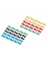 Klips na wtyk RJ45 DIGITUS mix kolorów (po 20 szt. zielony, czerwony, niebieski, żółty, czarny) - nr 12