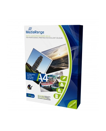Papier fotograficzny MediaRange MRINK101 A4 130g/m2 100 szt. nr 1