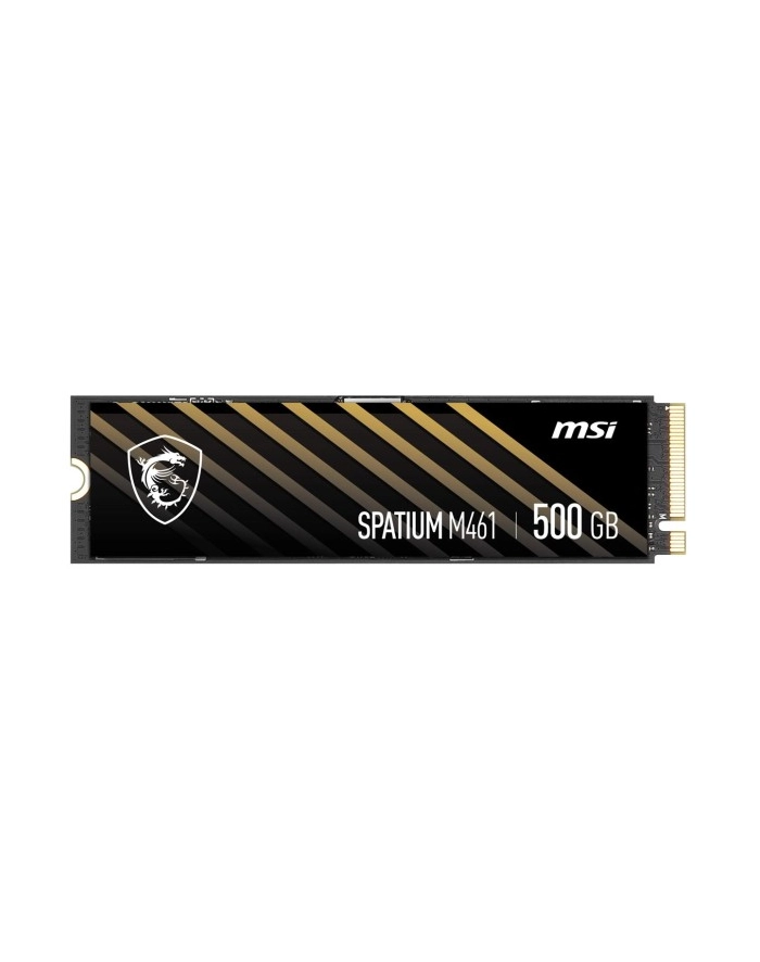 Dysk SSD MSI SPATIUM M461 500GB PCIe 4.0 NVMe M.2 2280 (4700/1700 MB/s) 3D NAND główny