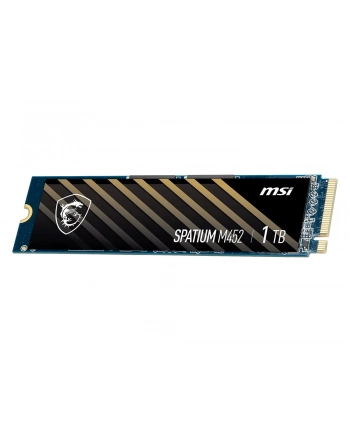 Dysk SSD MSI SPATIUM M452 1TB PCIe 4.0 NVMe M.2 2280 (3550/2700 MB/s) 3D NAND nr 2