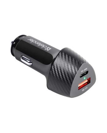 Ładowarka samochodowa Defender UCA-92 USBx1 USB-Cx1 QC, PD power delivery nr 1