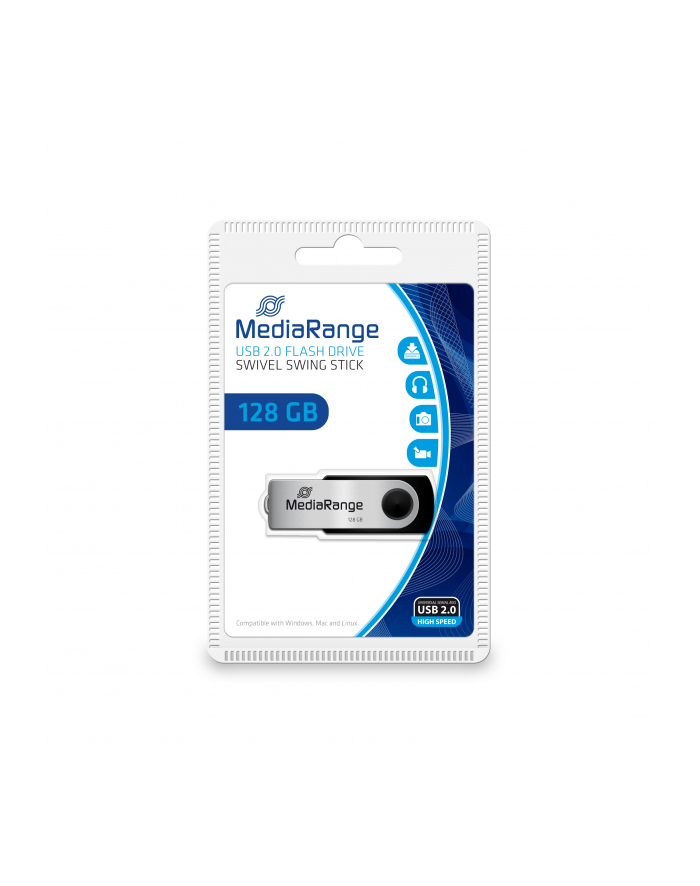 Pendrive MediaRange MR913 128GB USB 2.0 główny