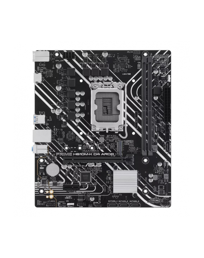 Płyta Asus PRIME H610M-K D4 ARGB /H610/DDR4/SATA3/M.2/USB3.0/PCIe4.0/s.1700/mATX główny