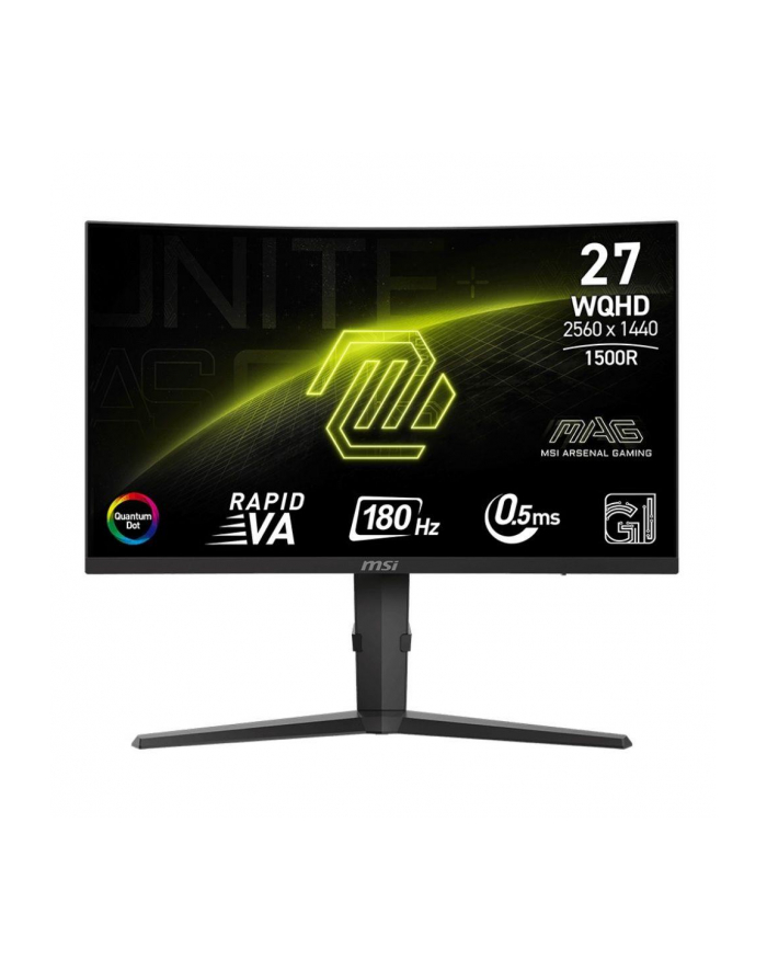 Monitor MSI 27'' MAG 275CQRF QD E2 2xHDMI DP 4xUSB główny