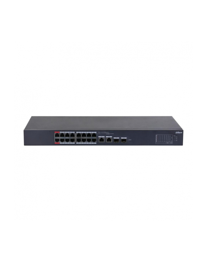 Switch zarządzalny Dahua CS4218-16ET-135 16x10/100 Mbps 2x1GbE Combo PoE główny