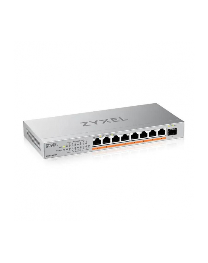 Switch niezarządzalny Zyxel XMG-108HP-(wersja europejska)0101F 8x2,5GbE 1x10G SFP+ PoE++ główny