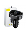 Transmiter FM Bluetooth Baseus S-09 CCMT000301 z ładowarką USB 3.4A - nr 2