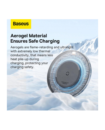 Ładowarka bezprzewodowa indukcyjna QI Baseus Simple 2 CCJJ050001 15W