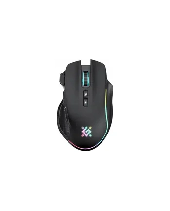 Mysz bezprzewodowa Defender THUND-ER GM-213 optyczna 1600dpi czarna RGB AKUMULATOR 8 przycisków Gaming nr 2