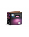 PHILIPS HUE White and color ambiance Wąska oprawa podtynkowa 90mm czarny (929003712201) - nr 11