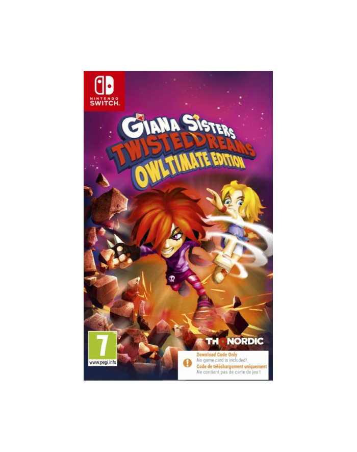 plaion Gra Nintendo Switch Giana Sisters Twisted Dreams Owltimate Edition CiB główny