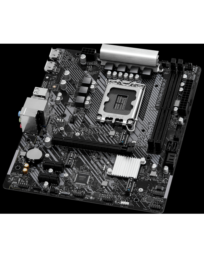 ASRock B760M-H2/M.2 Socket 1700 | Chipset Intel B760 | DDR5 | główny