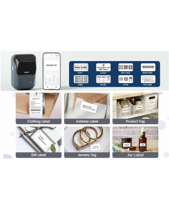 Niimbot Smart B1 Drukarka Etykiet (1AC12202005) nr 1