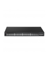 Switch zarządzalny EDIMAX GS-5654PLX V2 - 48x 100|1000Mbps RJ45, 6x 10GbE SFP+, PoE+ 400W Long range - nr 1