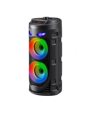 Głośnik Defender CRASHBOOM Bluetooth 16W MP3/FM/SD/USB/AUX/TWS/LED/MIC/LCD KARAOKE czarny + mikrofon + pilot nr 1