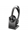 Słuchawki bezprzewodowe z mikrofonem Poly Voyager Focus 2 USB-C + adaptery + Charging Stand - nr 35