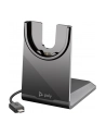Słuchawki bezprzewodowe z mikrofonem Poly Voyager Focus 2 USB-C + adaptery + Charging Stand - nr 33