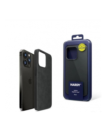 3mk pczerwonyection Etui na Apple iPhone 15 Pro z MagSafe- 3mk HARDY MagFabric Case Black nr 1