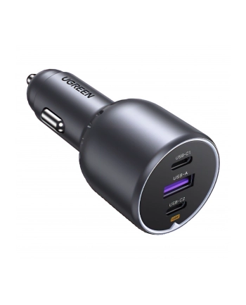 UGREEN 130W 3-Port Fast Car Char gray nr 1