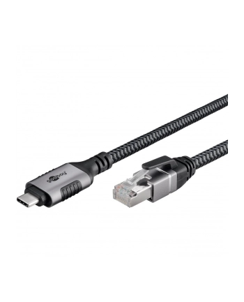 goobay Ethernet-Kabel USB-C™ 3.1 auf RJ45, 1 m USB-C 3.1 auf RJ45 CAT6 FTP 0100 Adapterkabel 1m nr 2
