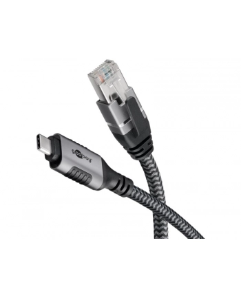 goobay Ethernet-Kabel USB-C™ 3.1 auf RJ45, 5 m USB-C 3.1 auf RJ45 CAT6 FTP 0100 Adapterkabel 5m nr 2