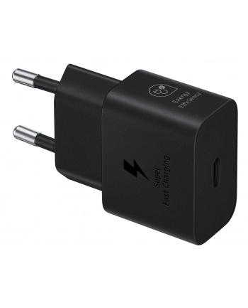 Samsung USB-C Ladegerät 25W ohne Datenkabel czarny