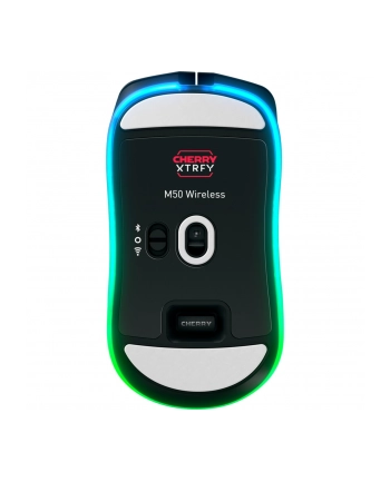 CHERRY Mouse Xtrfy M50 Wireless RGB Gaming Kolor: CZARNY BT Dreifachverbindungsmodi