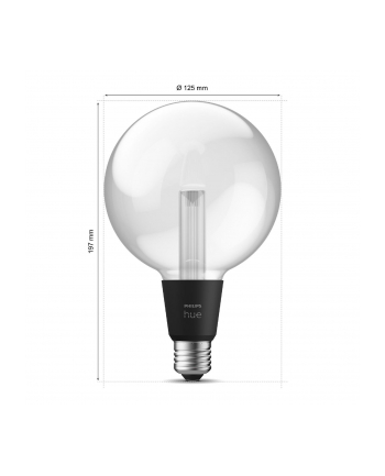 PHILIPS HUE Lightguide Żarówka Inteligentna G125 E27 (929003151202)