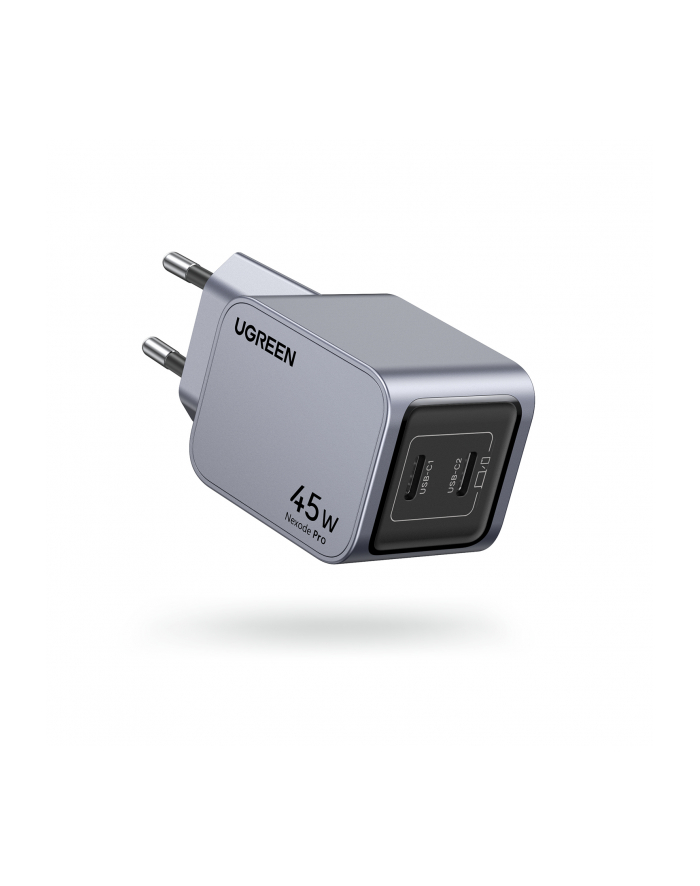 UGREEN Nexode Pro 45W Dual USB-C GaN Fast Charger (wersja europejska) gray główny