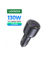 UGREEN 130W 3-Port Fast Car Char gray - nr 2