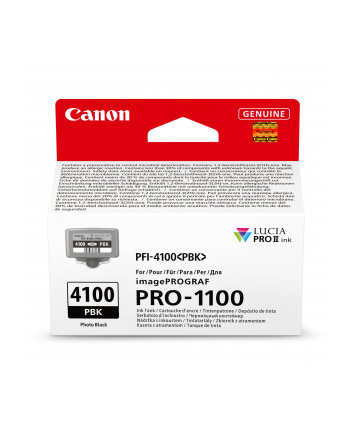 Canon PFI-4100 PBK photo Kolor: CZARNY