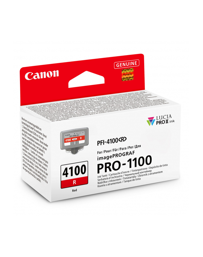 Canon PFI-4100 R red główny