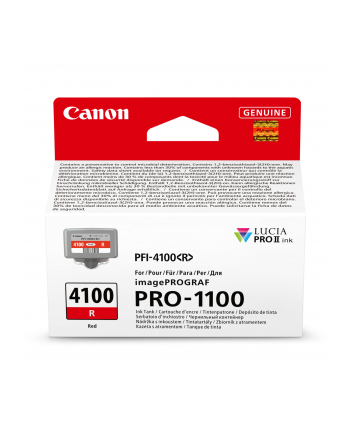 Canon PFI-4100 R red