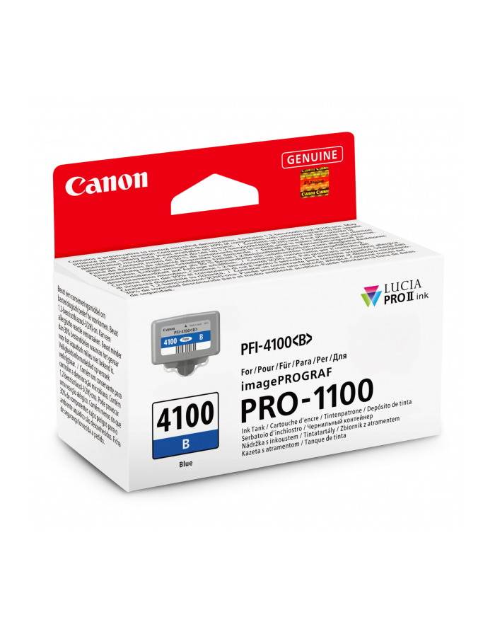 Canon PFI-4100 B blue główny