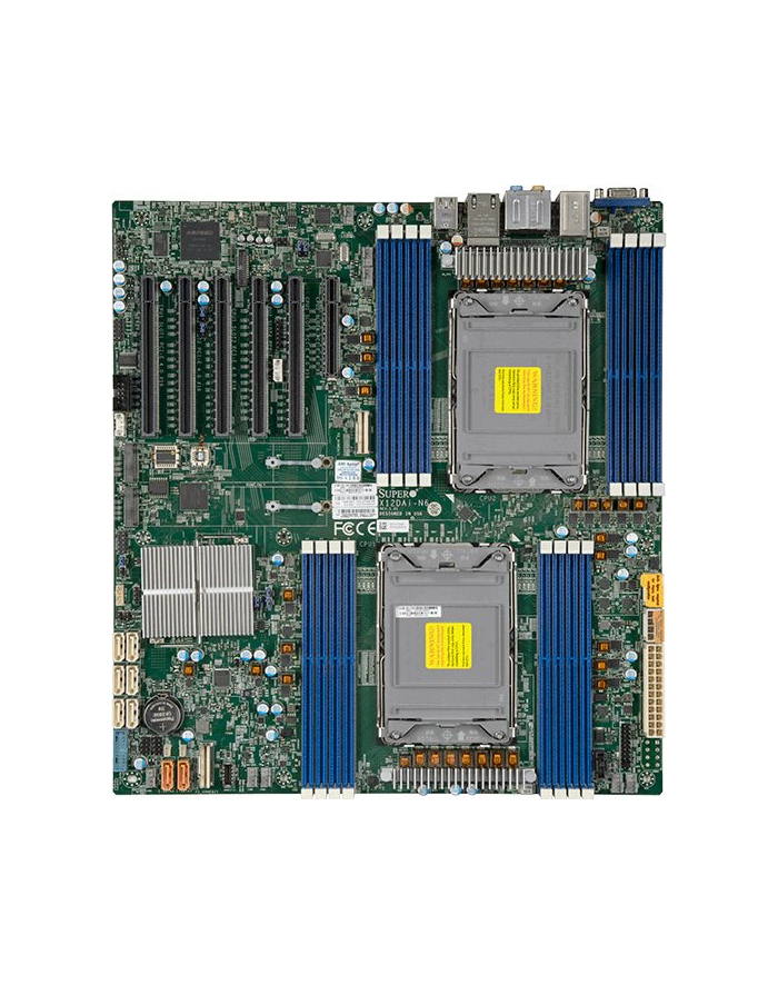 Supermicro X12DAI-N6/2x LGA-4189/16x DDR4/2x 1GbE LAN/incl. OOB Lizenz główny